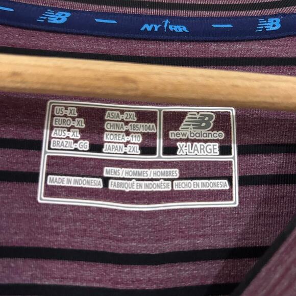 2018 New Balance TCS New York Marathon Tee Shirt - Picture 4 of 6